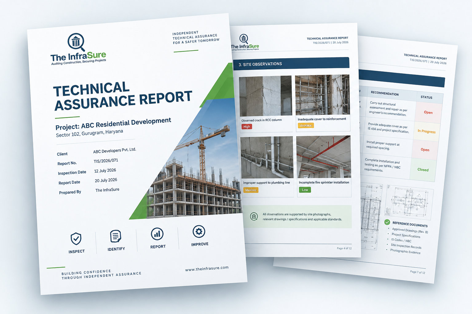 The InfraSure technical assurance report